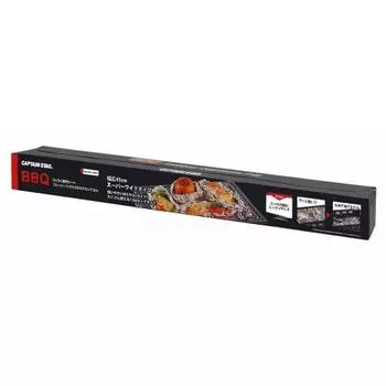 captain stag aluminum foil bbq easy convenient sheet super wide 20 micron 7.5m ug-1565