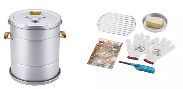 Captain Stag BBQ BBQ Smoked Beginner Set Smoke Compatible UG-1051