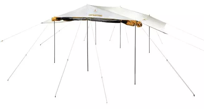 Палатка для барбекю Captain Stag брезентовая с навесом от солнца Regina Mesh M-3166