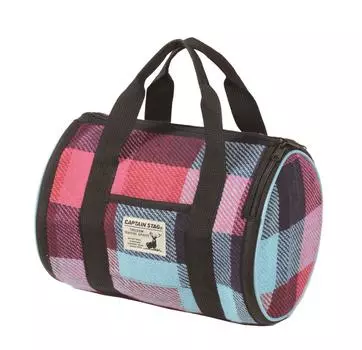 CAPTAIN STAG Brushed Drum Type Cooler 4L Blue/Pink UE-540