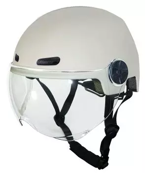 Captain Stag Cabeza Bicycle Soft for Junior High School Students and Size Fits Head Circumferences Includes SG Matte White Y-6500 Helmet, Shell,