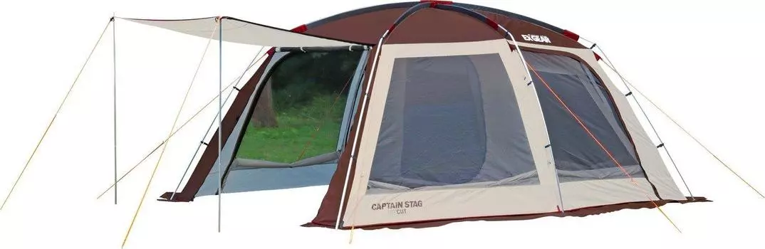 Captain Stag Camp Tent Exgear Screen Two Room Dome UA-21