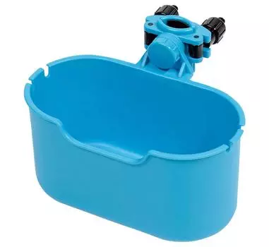 CAPTAIN STAG Camping BBQ Chair Tray Drink Holder for Chairs Wide Pocket Light Blue UC-1664
