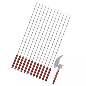 Captain Stag (CAPTAIN STAG) BBQ skewer skewer cutter 13-piece set UG-3500