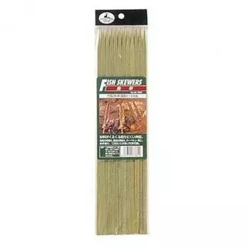 Captain Stag Captain Stag M 7662 [baMboo Fish Skewer 30cM 12 Pieces]