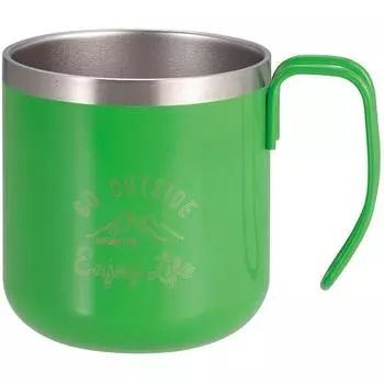 Captain Stag CAPTAIN STAG UE 3582 [Монте Двойная чашка из нержавеющей стали 300, зеленая]