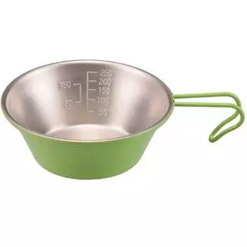 Captain Stag CAPTAIN STAG UH 13 [Чашка Sierra цвета из нержавеющей стали, 320 мл, зеленая]