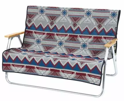 CAPTAIN STAG Чехол для скамейки с алюминиевой задней крышкой, серый, CS, собственный продукт, размер 970 x 1420 мм, UP-2665 (Прибл.) серый