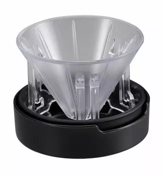 CAPTAIN STAG Coffee Dripper Coffee Server with Lid Dripper Made in Japan Clear Usage x Height 65mm Pop-up UW-3551 Size (Approx.) 85