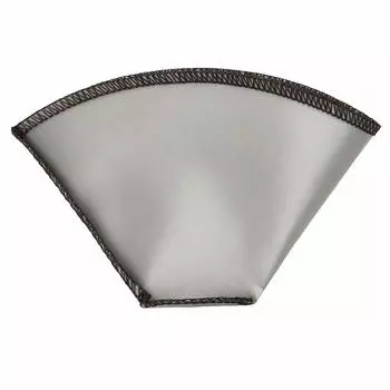 CAPTAIN STAG Coffee Filter Dripper Stainless Steel Mesh Filter for Cups Foldable Silver Product Width 15 x Height mm 2-4 UW-3533 Size (Approx.) 9.5