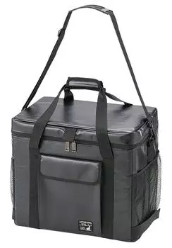 CAPTAIN STAG Cold Bag Cooler Bag Soft Cooler Super Cool Bag CS Black Label [Емкость 33 л/Складная] UE-566 чёрный