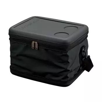 CAPTAIN STAG Cold Bag Cooler Bag Super Cold Cooler Bag Capacity 25L Foldable Storage Matte Black UE-644