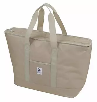 CAPTAIN STAG Cold Bag Cooler Bag Tote Cooler Bag Емкость 22 л Размер L Бежевый 76 Серия Ширина продукта 580 x Глубина 190 x Высота 365 мм Размер UE-611 бежевый