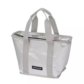 CAPTAIN STAG Cold Bag Cooler Bag Tote Cooler Bag Capacity 4L Silver Delice UE-655