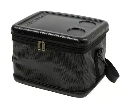 CAPTAIN STAG Cooler Bag Super Cold Cooler Bag Black [Capacity 12L/Foldable] UE-609