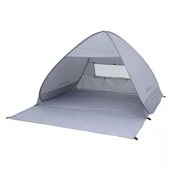 Captain Stag CS Charmant Beach UV Approximately Tatami Includes 6 Pegs and Carry Ice Gray UA-75 Pop-Up Tent, One-Touch, Tent, Protection, 2.7 Mats,