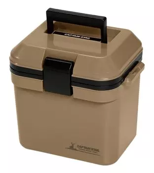 Captain Stag CS Charmant Cooler 7L with Shoulder Made in Japan UE-86 Box, Capacity, Strap, Beige, бежевый