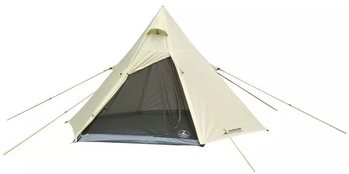 CAPTAIN STAG CS Classics одностоечная палатка Hexagon 300UV белая 300 x 250 x H180см UA-34 белый