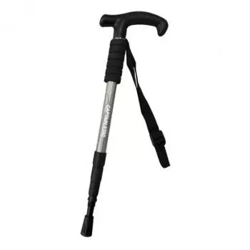 CapTain STag Feelbosco Trekking STick T Grip Compact 4 STage Sliding Type Um 2313 Silver 1 шт. [Треккинговые палки в форме Т-образной рукоятки]