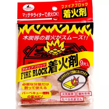 CAPTAIN STAG Fire Block Ignition Agent 9 шт. Набор из 5 шт. [.co.jp Limited] M-873