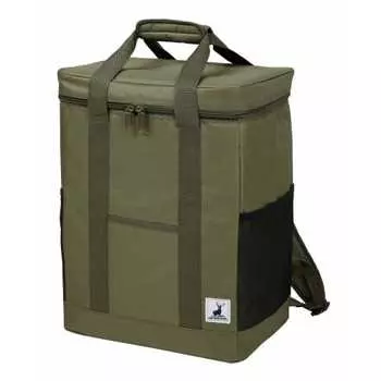 CAPTAIN STAG Холодная сумка-холодильник Квадратный рюкзак-холодильник Оливковый UE-620 Размер использования: Ширина 34 х Глубина 23 х Высота 45 см