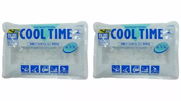 Captain Stag Ice antibacterial cool cold retention effect for approximately M set of 2 (CAPTAIN STAG) pack, time, 8-10 hours, size, 300g, UZ-13186