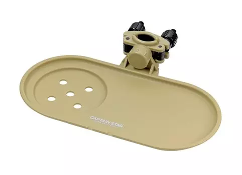 CAPTAIN STAG Кемпинговое оборудование Стул Боковой поднос для стула Хаки UC-1841