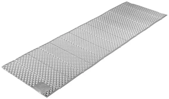 CAPTAIN STAG Кемпинговый коврик IXPE Foam Mat 56 x 186 см Алюминиевая обработка с сумкой для хранения Черный x Серебряный UB-3078
