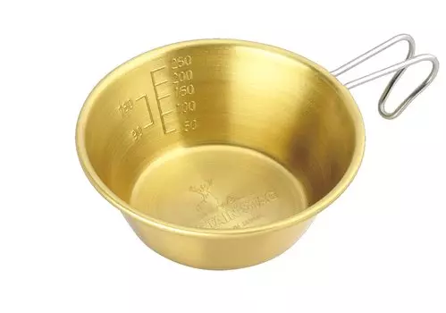 CAPTAIN STAG Кубок Sierra Латунь Кубок Sierra 320 мл Латунь Сделано в Японии Сделано в Tsubame-Sanjo UH-66 Золото