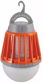 CAPTAIN STAG Lantern Light LED Bag Lantern USB Rechargeable Insect Attracting Light Included 3 Level Adjustment 180 Lumens Continuous Lighting