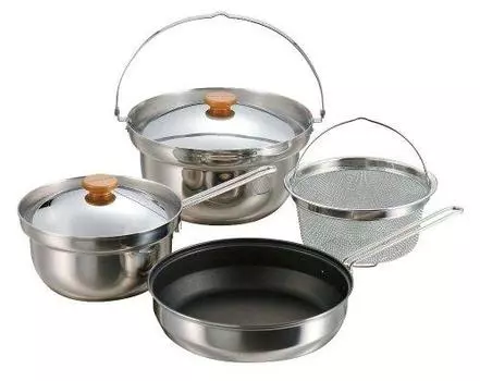 Captain Stag M-5510 Multi Stainless Steel Cooker