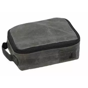 CAPTAIN STAG Mestin Case Square Aluminum Cooker Case Multi Case Storage Cooking Cotton Canvas Olive [Compatible Product Number: UH-4113/UH-4114] UL-20