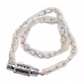 CAPTAIN STAG Offle Chain Lock Dial Type 260 см Прозрачный Y-4355