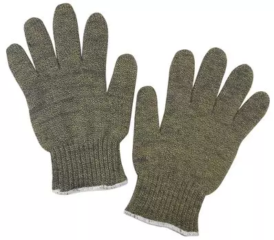 CAPTAIN STAG Outdoor Camping BBQ Flame Retardant Gloves One Size Fits Most Olive UM-1922 Total Length250mm
