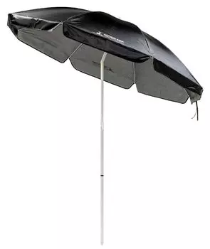 CAPTAIN STAG Parasol Зонт от солнца Защита от ультрафиолета Открытый наклонный зонт Диаметр 200 x Высота 210 см В комплект входит сумка для хранения Черный UD-69 чёрный