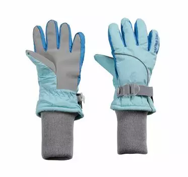 CAPTAIN STAG Перчатки для защиты от холода, 5 пальцев, длинные, трикотажные, детские, подходят для саксофона 110 см UX-989