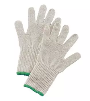 CAPTAIN STAG Pure Cotton Children s Long Gloves L Elementary School Middle Grade Size UG-3203