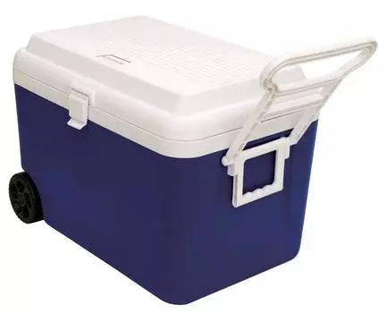 Captain Stag Regard Wheel Cooler 60L (Blue) M-5060