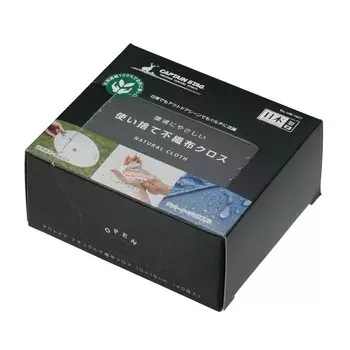 CAPTAIN STAG Салфетка для мытья посуды одноразовая натуральная нетканая салфетка 10 x 18 см 40 шт. Сделано в Японии UM-1927 Белый