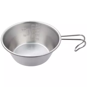 CAPTAIN STAG Sierra Cup Stainless Steel 320ml Spiral Finish Stainless Steel Made in Japan Made in Tsubame-Sanjo UH-48 Silver