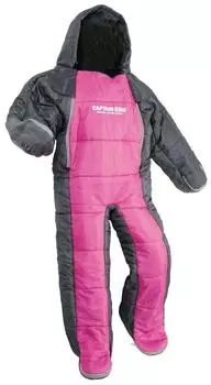 Captain Stag Sleeping Bag Washable Human Shape Sleeper 140 for Children