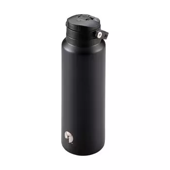 CAPTAIN STAG Sports Water Direct Double Нержавеющая сталь Вакуумный Холодильный Хранитель HD Продукт Внешний Диаметр 84 x Высота 280 мм Бутылка, Бутылка, Питьевая, чёрный