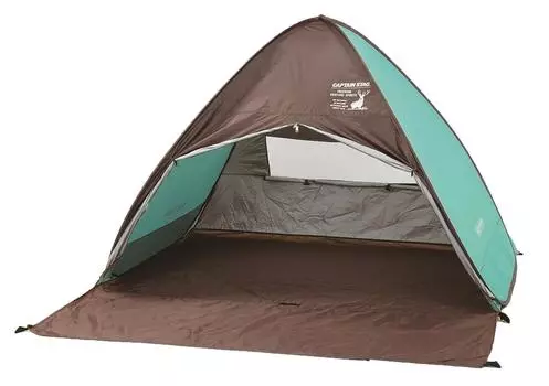CAPTAIN STAG Sunshade Beach Tent Палатка CS Charmant Tent Full Closed Mint Green 200 x 220 x H130cm Pop-up UA-31 мятный зеленый