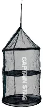 CAPTAIN STAG Сушильная корзина Сетка для сушки Сетка для сушки Выдвижная сетка для сушки Складная черная UM-1562 Внешний диаметр 365 x высота 800 мм