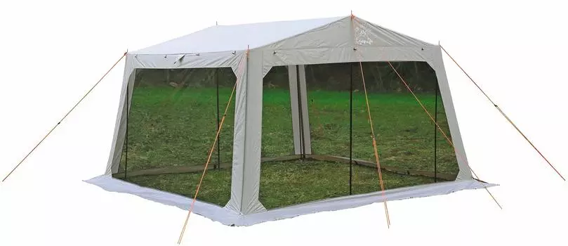 CAPTAIN STAG Tent Tarp Mesh Tarp 310 x 330 x H200 PU processing Carry bag included Monte [For 4-5 people] [Size cm] UA-1076
