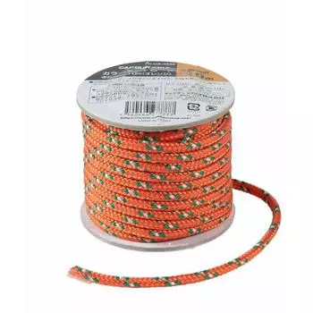 CAPTAIN STAG Tent/Tarp Parts Rope Guide Rope Color Rope Diameter 5mm x 10m Orange UA-4540