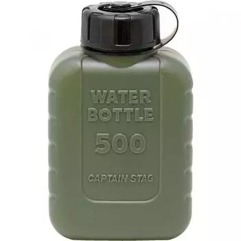 CaptaIn Stag Ue 2042 [бутылка для воды lagoon 500 мл с оливковым покрытием, сделано в Японии]