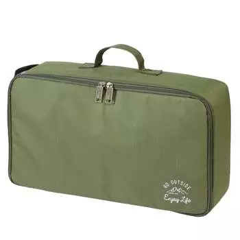 CAPTAIN STAG Уличный чехол для хранения кассет Yakiniku Чехол для плиты с карманом Olive Monte UF-41