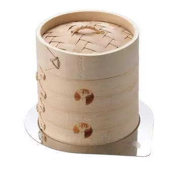 CAPTAIN STAG Уличный пароварочный аппарат SHIKA-SEIRO с крышкой, пластиной и сумкой для хранения в комплекте UH-4731