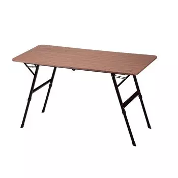 CAPTAIN STAG Уличный складной стол 120 x 60 см, регулируемая высота в 3 уровнях с ручкой Carballo UC-602